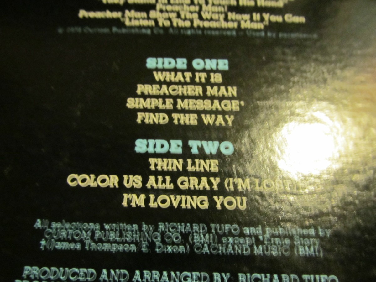 Impressions Preacher Man Orig 1973 Rare curtom curtis mayfield
