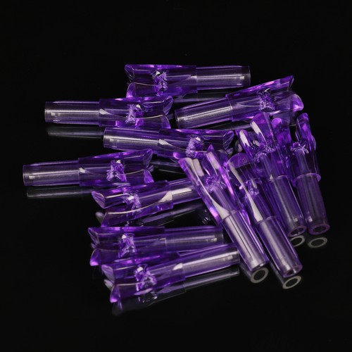 50X Arrow Nock Insert ID6.2mm Arrow Shaft Tail Plastic Archery Shooting Hunt DIY - Picture 22 of 22