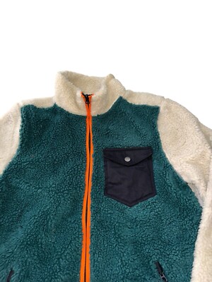 LL Bean X Todd Snyder Men's M Deep Hi-Pile Sherpa Zip Jacket Color