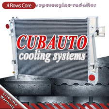 4 Rows Core Radiator For 2002-2004 Dodge Ram 1500 2500 3500 3.7l 4.7l 5.7l V8 Us