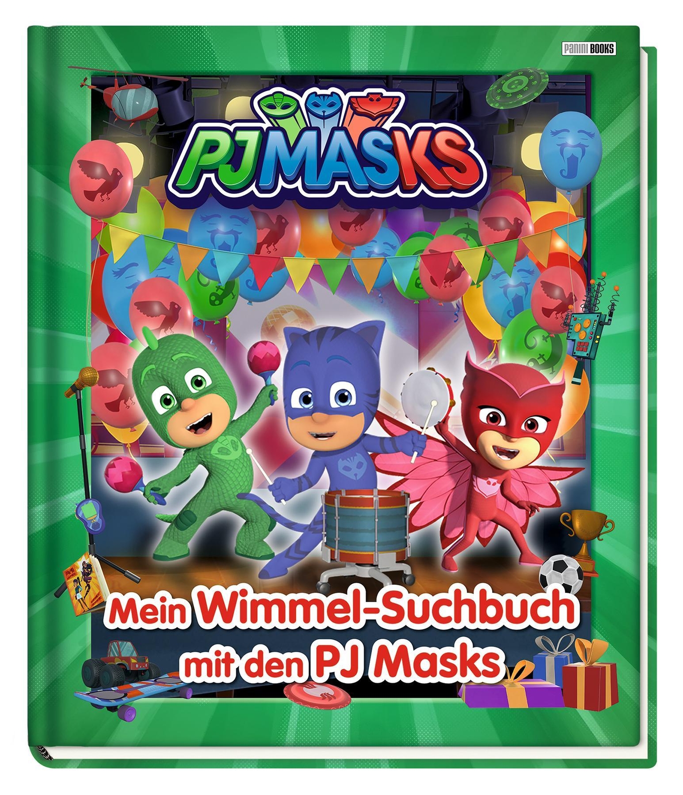 Thumbnail - Pj Masks: Mein Wimmel-suchbuch Mit Den Pj Masks