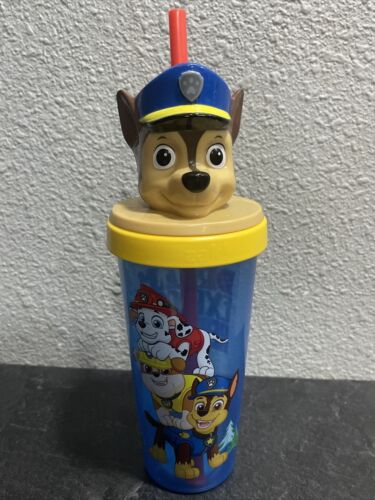 Zak Designs, Inc. Paw Patrol Cup with Lid and Straw-Reusable-18 Ounce - Afbeelding 1 van 3