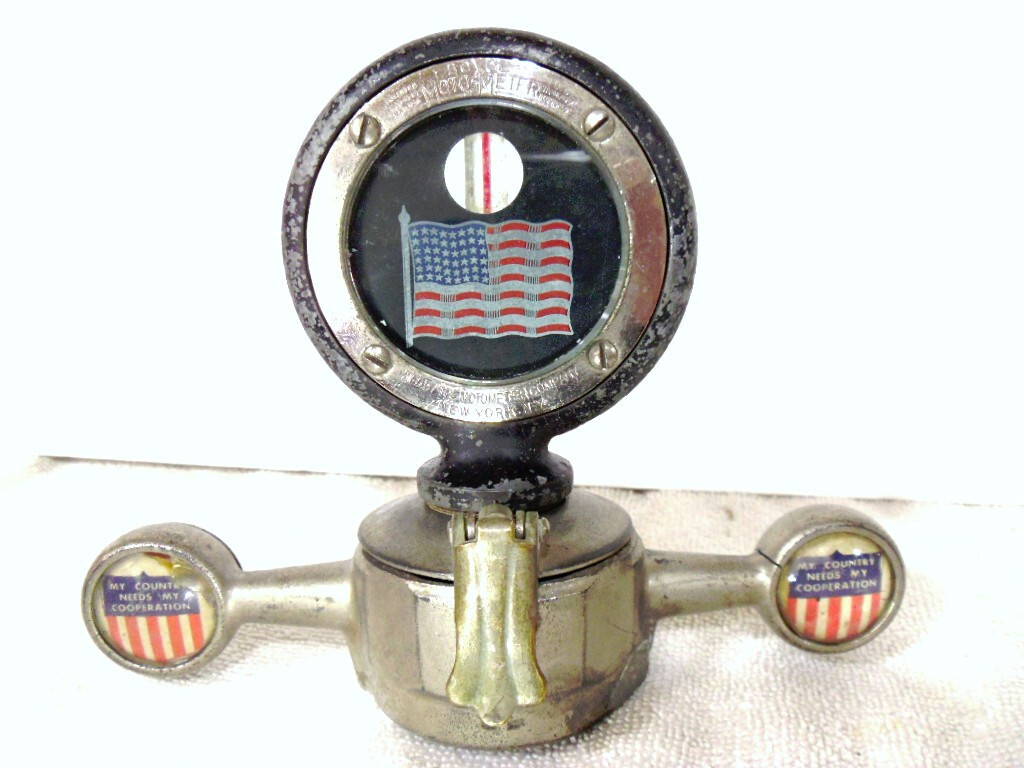 RARE Antique Boyce Moto Meter Series 1 -A Dog Bone Radiator Cap | eBay