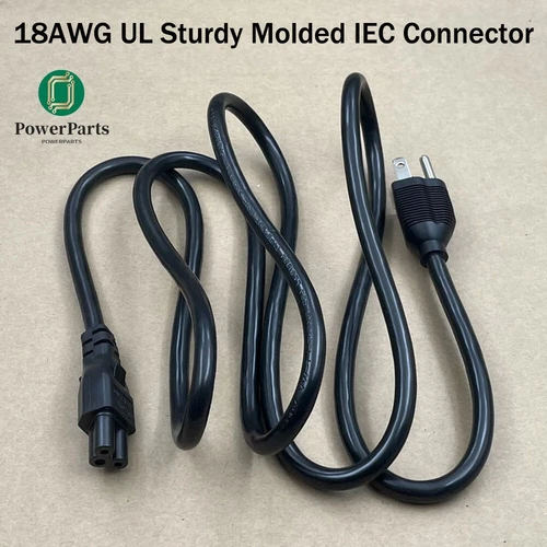6ft UL 18AWG AC Power Cord Cable For LG 49UB8300 49UB8500 49UF6700 49UF7600 TV - Picture 3 of 7