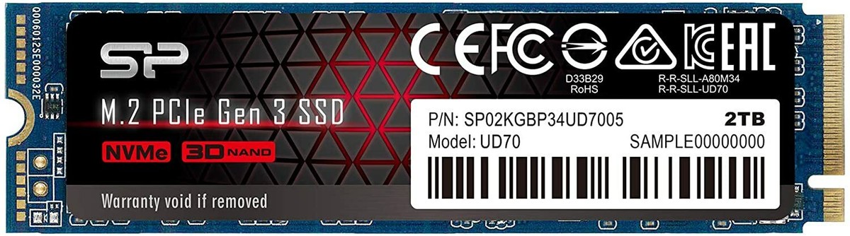 Silicon Power UD70 Series SSD 2TB M.2 2280 NVMe PCIe 3.0x4 | eBay