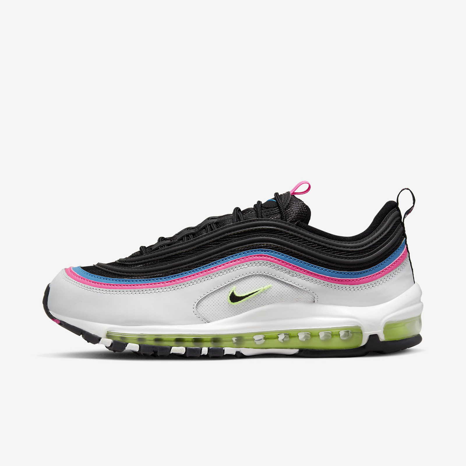 Мужские кроссовки Nike Air Max 97 South Beach Pink Platinum Neon Blue DZ4392-001