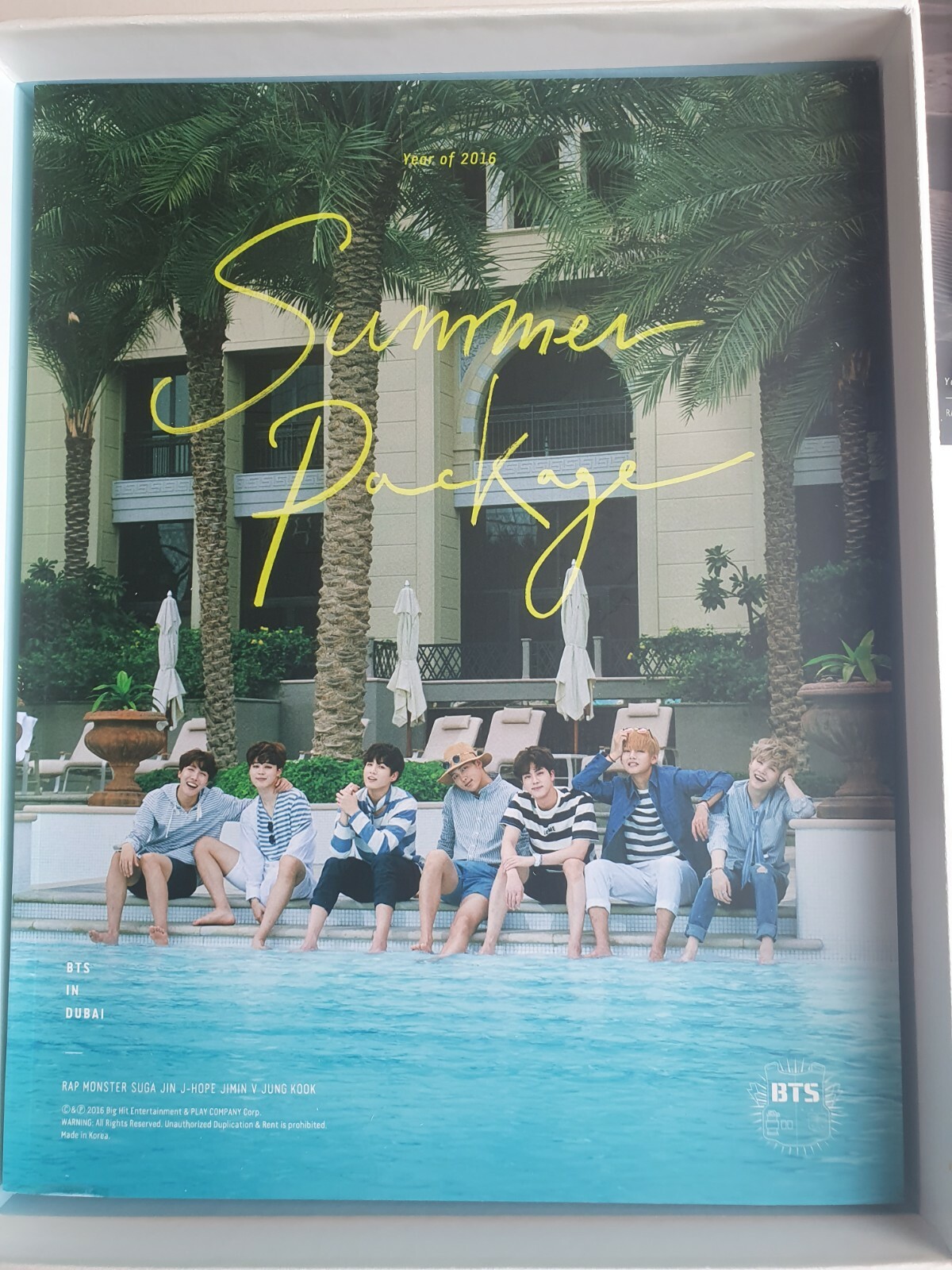 BTS Summer Package in Dubai 2016 Official Full Set