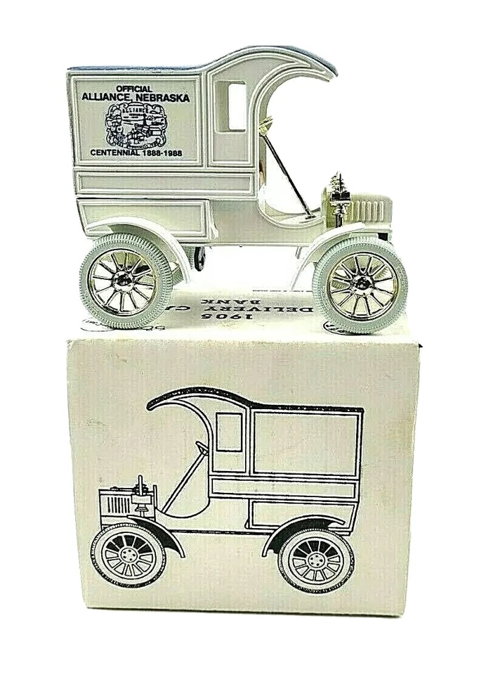 Ertl Diecast Model Ford 1905 Delivery Car Bank Alliance Nebraska Centennial #66 - Image 2 of 4