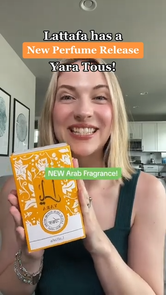 Yara Tous de Lattafa 3.4oz EDP perfume mujer Nuevo en caja - Envío rápido y gratis 2