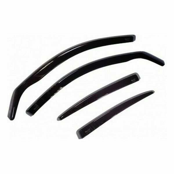 Heko Volvo V70 XC70 5D 20002007 Estate Wind Deflectors Black, Set of