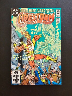 DC Comics The Fury of Firestorm Nuclear Man #5 Oct 1982 (b)