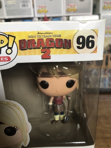 Nuevas películas Funko Pop selladas Cómo entrenar a tu dragón 2 Astrid #96 raras abovedadas - Imagen 2 de 8