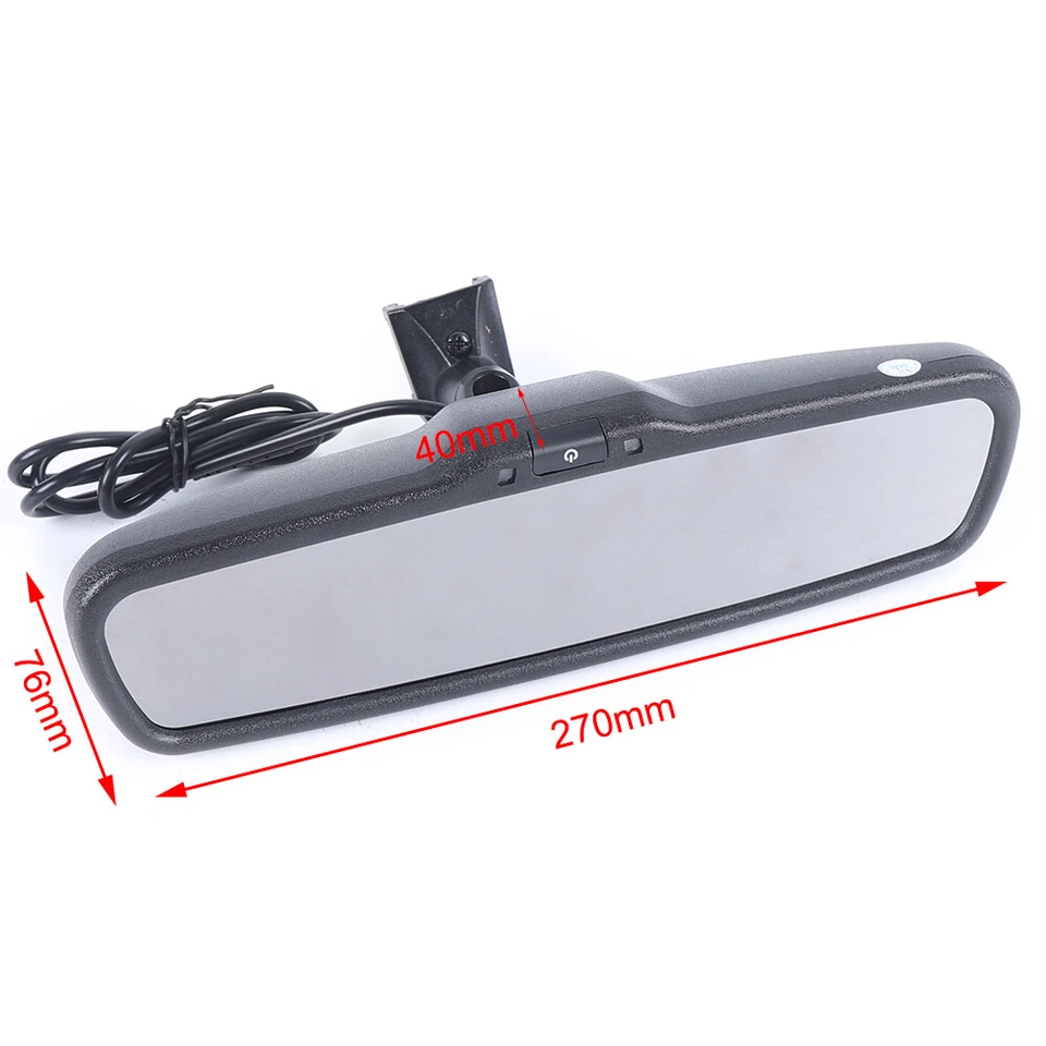 4.3" TFT LCD Color Screen Car Reverse Rear View Backup Camera DVD Mirror Monitor Foto 2 de 4