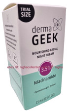 1x Derma Geek 3.5 Niacinamide Nourishing Facial Night Cream Travel Size 15 ml