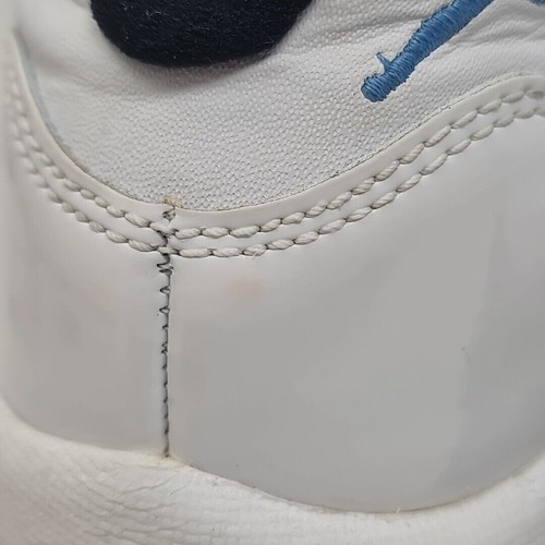 nike air jordan 11 retro bg uk Größe 3,5 Concord Weiß Blau EU 36 US 4Y Damen - Bild 14 von 16