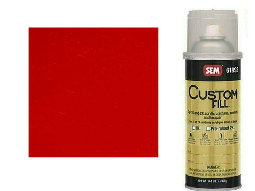 Touchup Paint For GM Code WA687F Red Hot 11oz. Aerosol Spray Paint