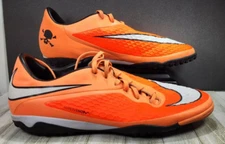 Nike Hypervenom Phelon TF Soccer Indoor Hyper Crimson 599846-800 Men's 12 RARE!