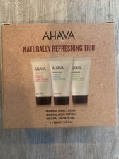 Ahava Naturally Refreshing Trio Gift Set Mineral Hand Cream/Lotion/Shower Gel