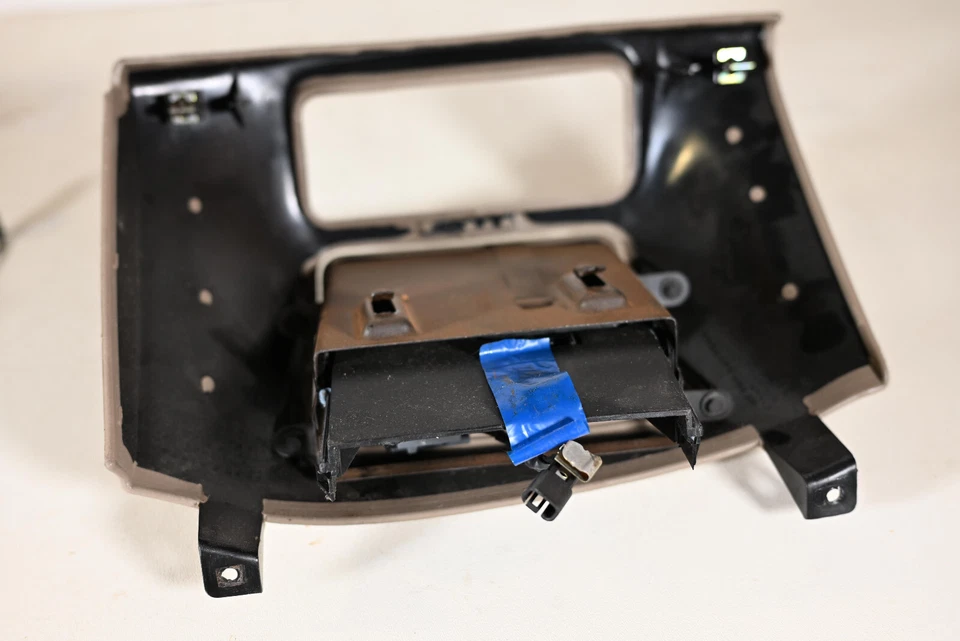 1997-2005 Buick Century Ashtray Dash Console Complete With Bezel Tan Beige OEM - Image 3 of 4