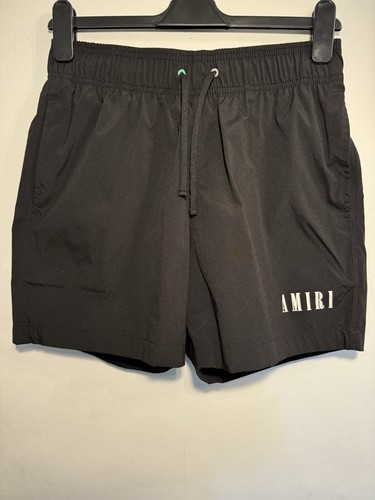 AMIRI CORE MEN’S LOGO SWIM SHORTS Black Size XS (Suits S/M) - Picture 13 of 19