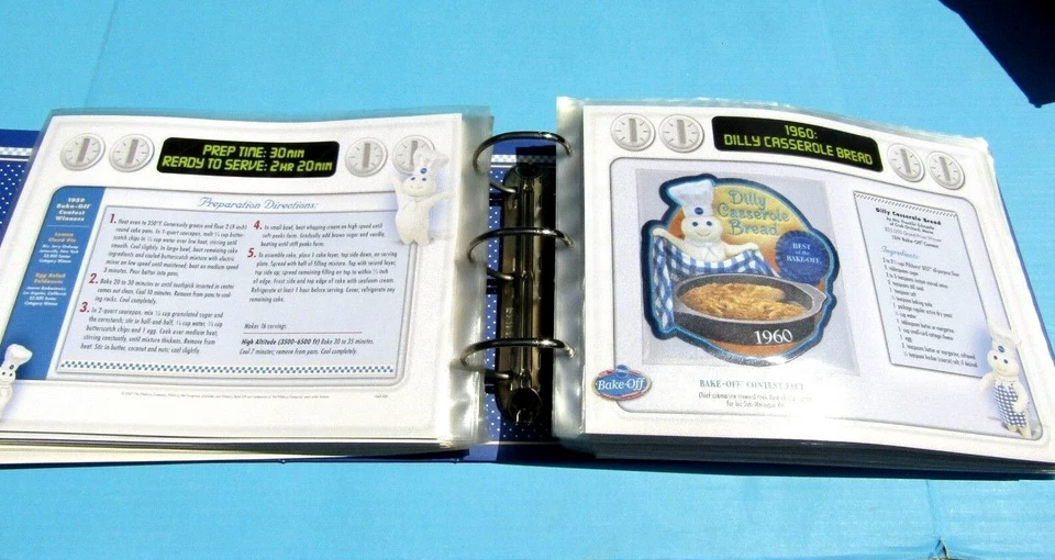 FS 42 Pillsbury Doughboy BAKE OFF PATCH & RECIPE COLLECTION WILLABEE & WARD - Image 3 of 4