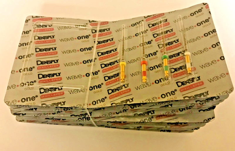 Waveone Gold Wave One Assorted Endodontic File Root Canal Dentsply LOT 10pk 21mm