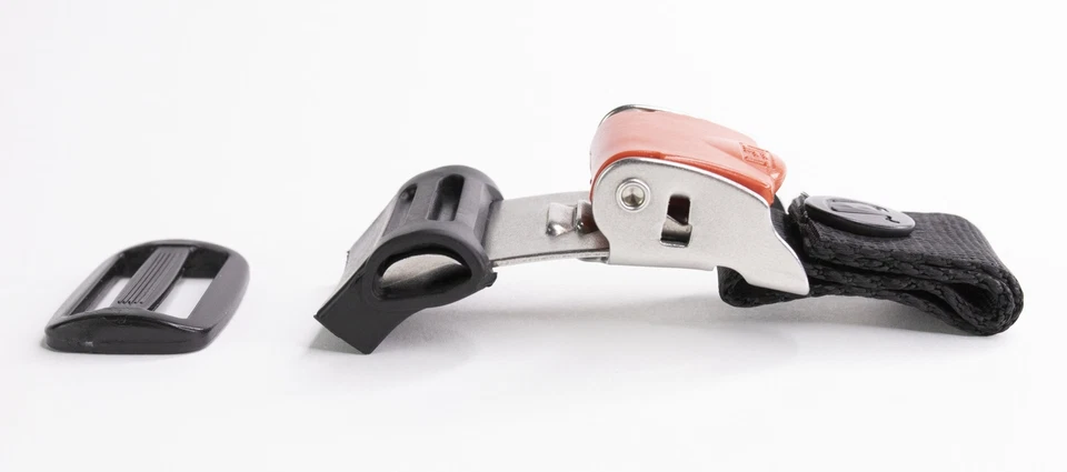 Kit de hebilla de liberación rápida para casco de acero inoxidable con trinquete Kit de correa para barbilla para casco Foto 3 de 4