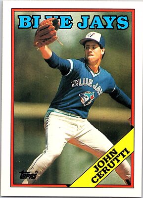 John Cerutti 1988 Topps #191 Toronto Blue Jays