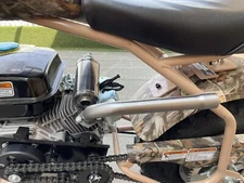 Update Exhaust Pipe For Predator 196cc 212cc GX200 Coleman CT200U EX Mini Bike