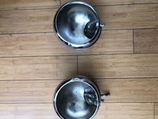 Mercedes Hella Fog Driving Light Set W120 W112 Ponton 220 S Or Se New Chrome