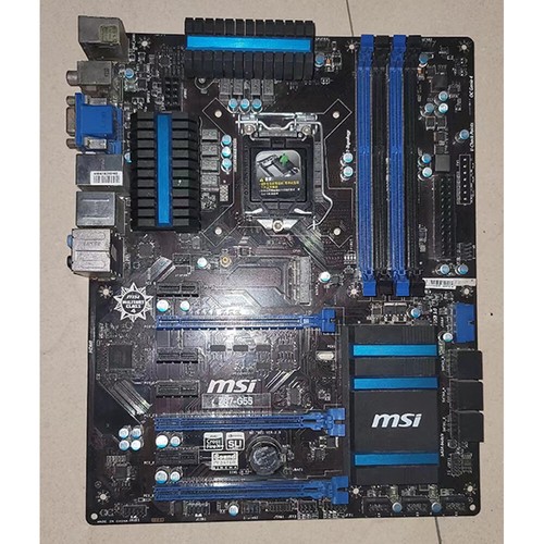 For MSI Z87-G55 Motherboard LGA1150 DDR3 DVI+VGA+HDMI ATX Mainboard - Afbeelding 1 van 3