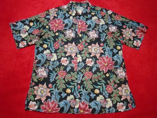 Reyn Spooner Men's XL Floral Poinsettia 