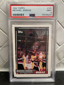 1992 Topps Michael Jordan PSA 9 Mint #141 Bulls