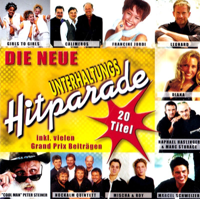 DIE NEUE UNTERHALTUNGS HITPARADE Grand Prix Hits NEW CD Germany Austria 20 SONGS