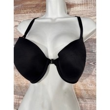 Victoria's Secret Sz 36DD Pink Wear Everywhere Embroi Push-Up Bra Front Closure