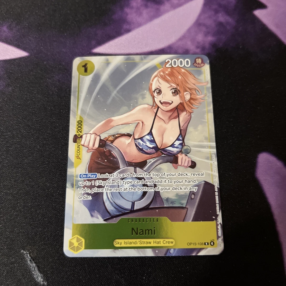 Nami OP15-108 Adventure on Kami's Island for sale | eBay