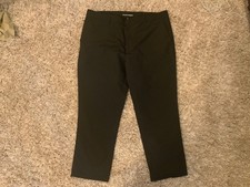 Banana Republic Men's Flat Front Pant Black 40x30