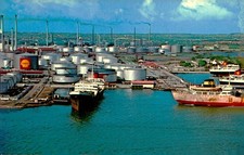 Vintage Giant Shell Refinery Curaçao Netherl...