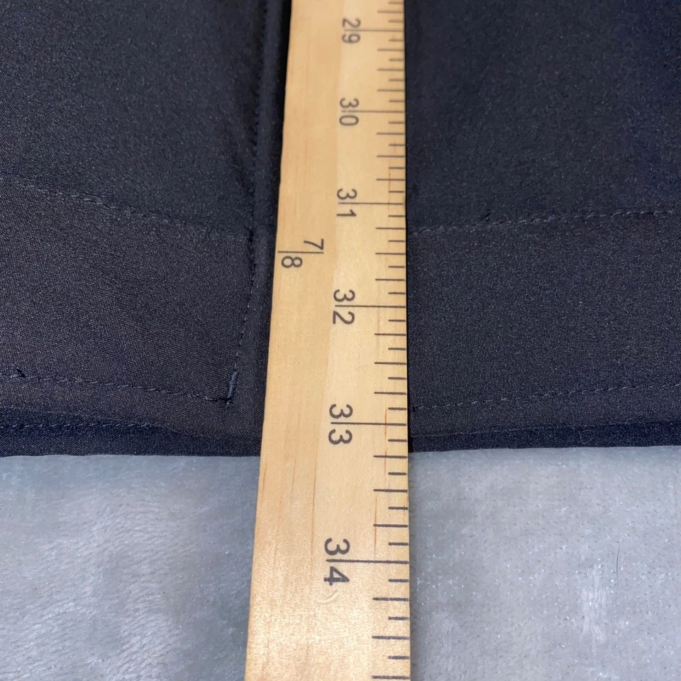 Chaqueta Nautica Para Hombres 4X Negra Resistente al Agua y al Viento Elastizada Activa Viento Cremallera Completa Foto 3 de 4