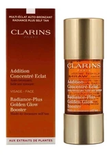 CLARINS Radiance Plus Golden Glow Booster for FACE 0.5 oz / 15 Ml NIB .5 oz