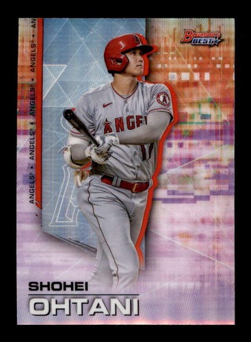 SHOHEI OHTANI 2021 BOWMAN'S BEST #67 REFRACTOR PARALLEL (READ) BG1053