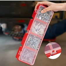 1 pc Multi-Compartment Organizer Box for Screws Small Parts Storage