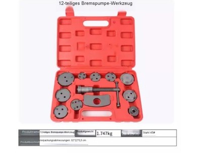 Disc Brake Cylinder Adjuster Front and Rear Tooth Brake Pad Replacement Tool 