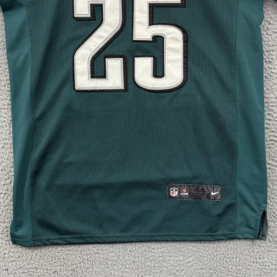 Camiseta LeSean McCoy Para Hombres 44 Philadelphia Eagles Verde Sobre el Campo Auténtica Nike Foto 2 de 4