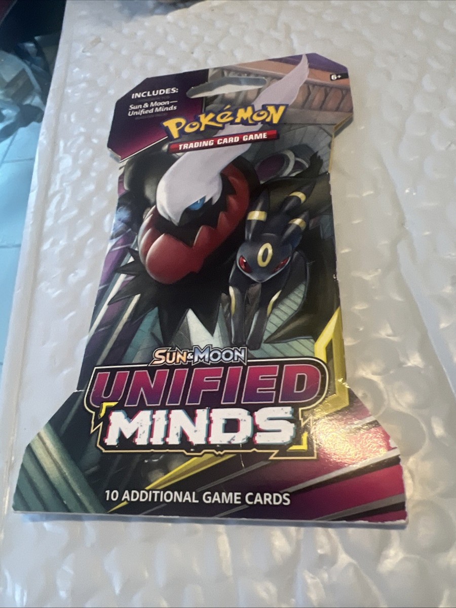2019 Pokemon Sun & Moon Unified Minds Sleeved Booster Pack Mewtwo Mew