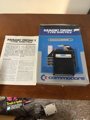Magic Desk I - Type and File, Commodore 64, Cartridge, Commodore 1983