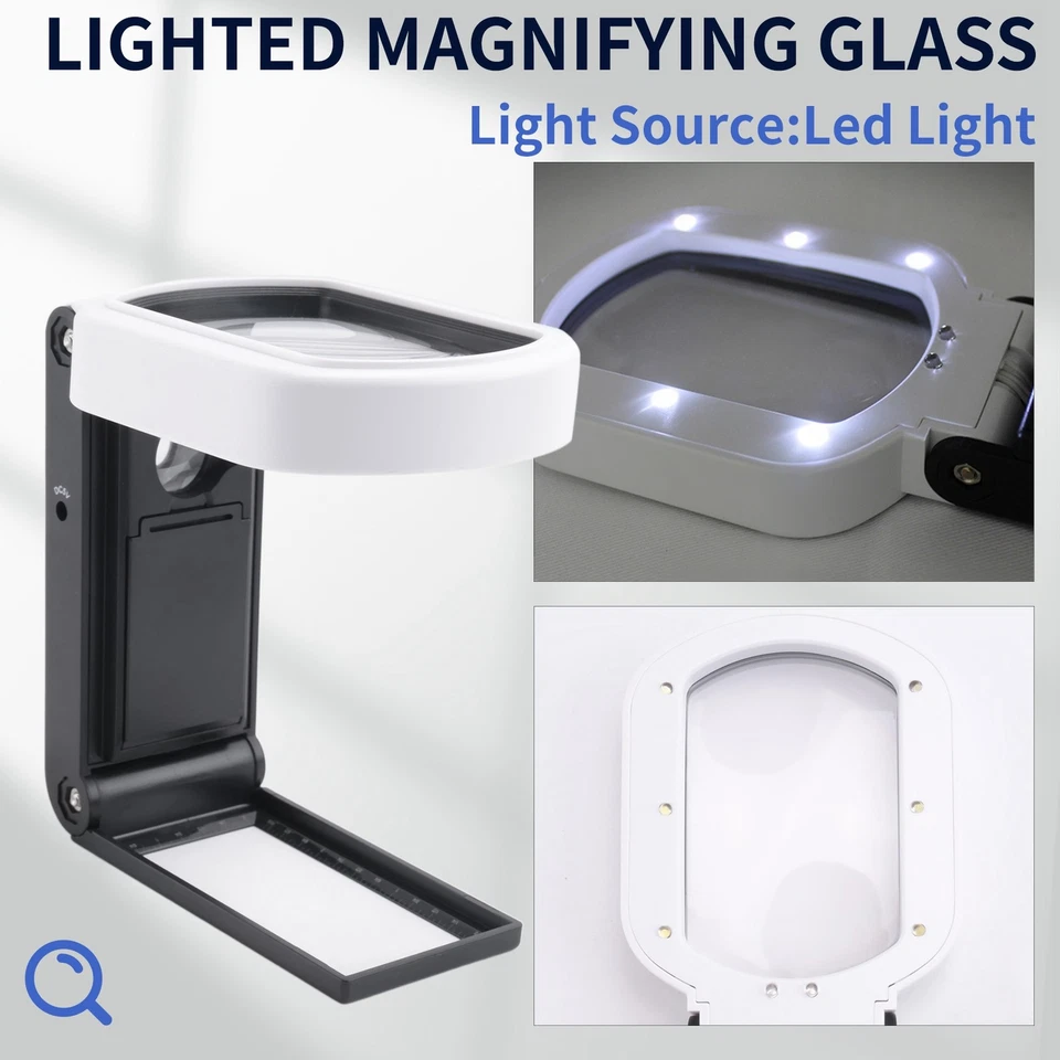 Magnifying Glass with Light, 25X 10X Rechargeable Handheld and Standing2020 - Image 2 of 4