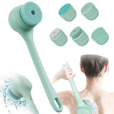 Electric Body Brush Back Scrubber for Shower, Ipx7 Waterproof Back Scrubber f...