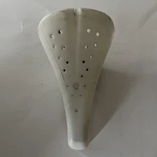 Vintage Viscount 2167 Seat/Saddle White, Old School BMX