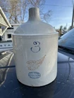 Antique Red Wing 3 Gallon Jug Stoneware Crock Vintage Pottery Minnesota